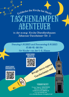 Taschenlampenabenteuer für Kinder von der 1.-6. Klasse
