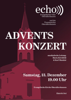 Adventskonzert 13.12.25 um 19 Uhr